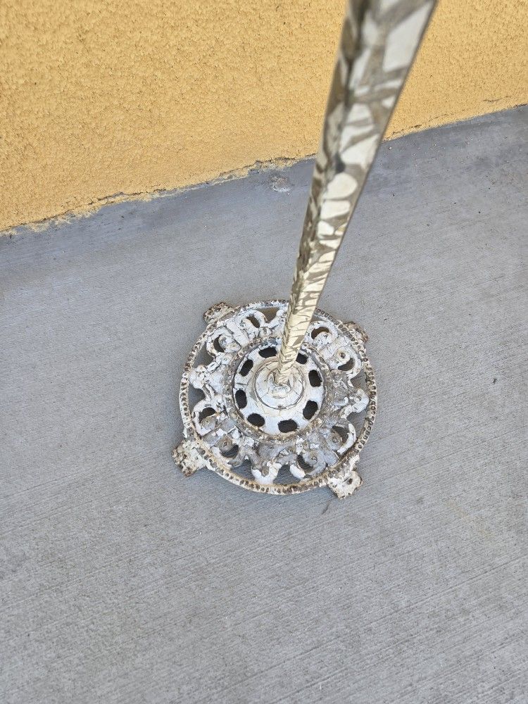Vintage Iron Bird Or Plant Stand