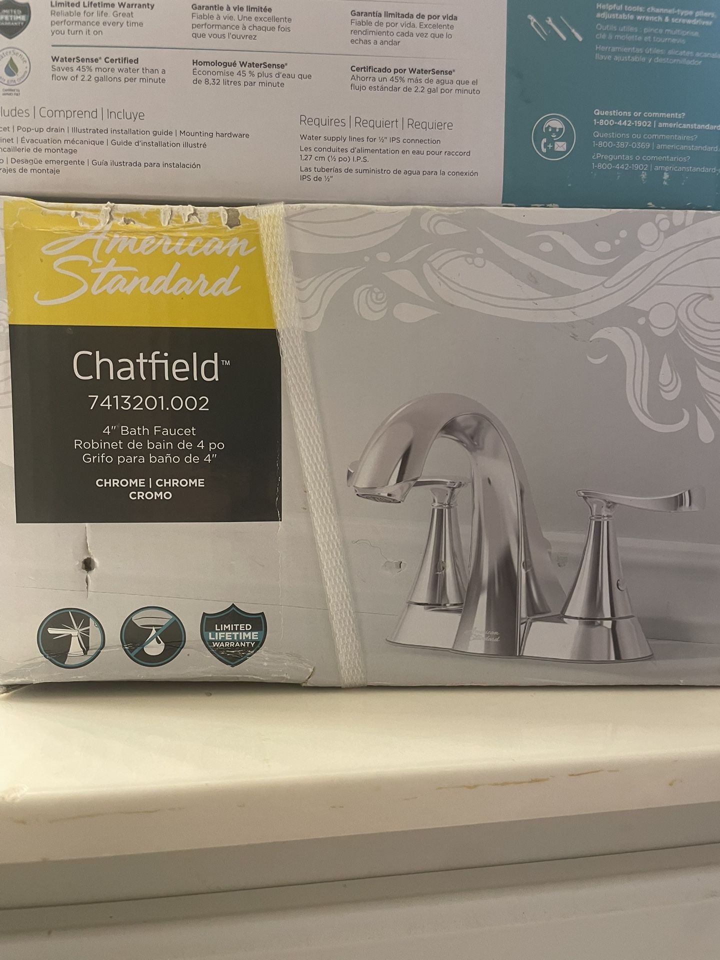 American Standard (Set Of 4) Chatfield Bathroom Faucet’s