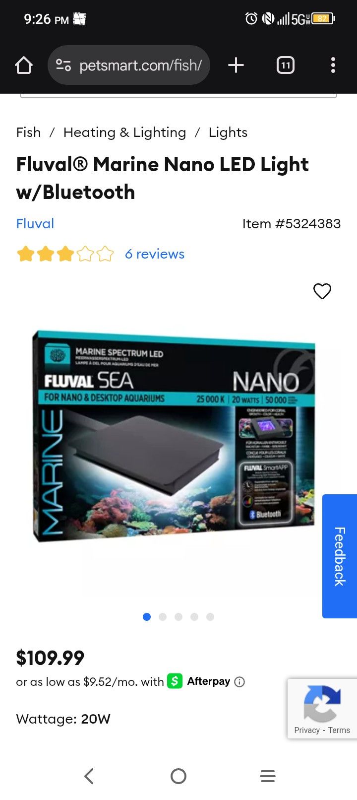 Fluval Fish Tank Light