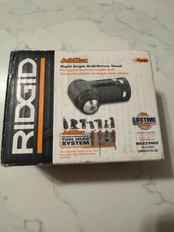 Ridgid JobMax R(contact info removed) Right Angle Drill Driver Head