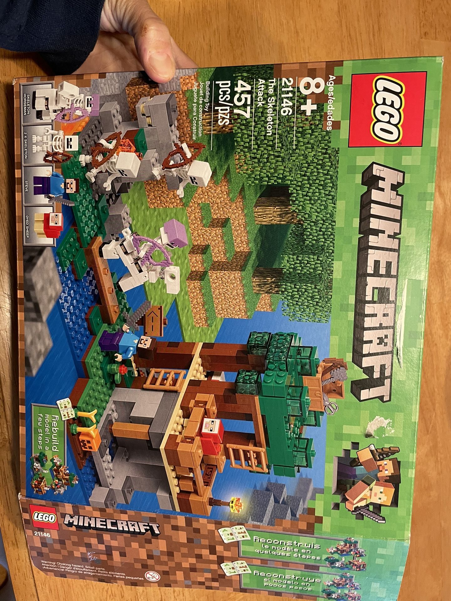 21146 Skeleton attack Minecraft Lego