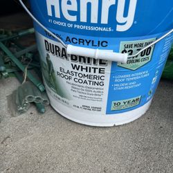 White Elastomeric Roof Coating