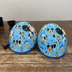 2 Mickey Mouse Helmets For Infant
