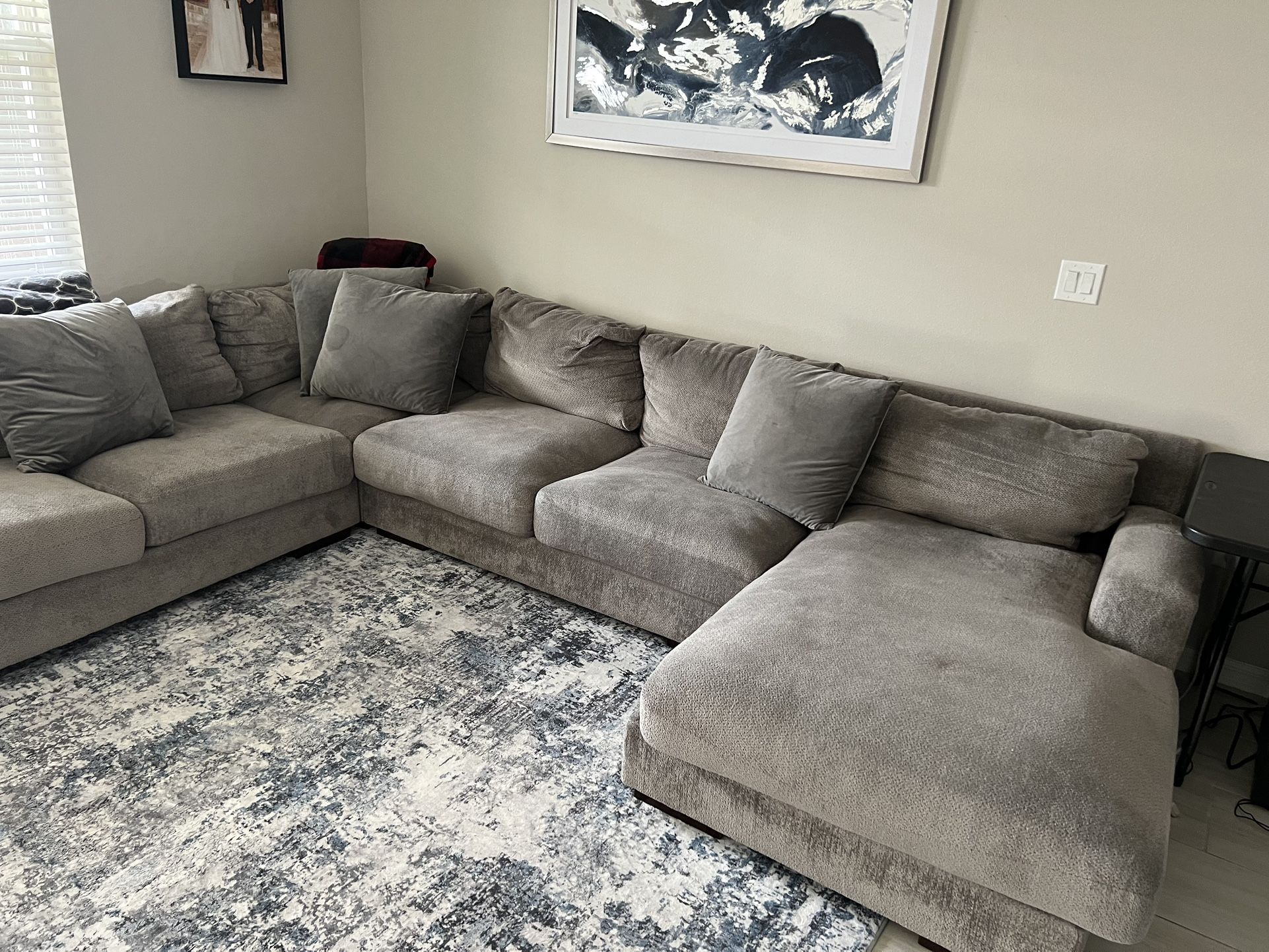 Grey Sectional- $700/ BEST OFFER!