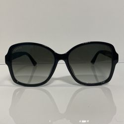New Gucci GG0765SA 001 Black Acetate Woman’s Sunglasses 57mm