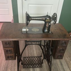 Singer 66 Treadle Sewing Machine 