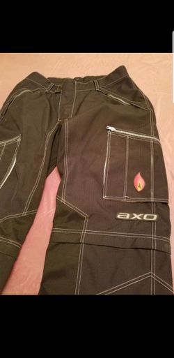 Brand new motorcycle pants- helmets