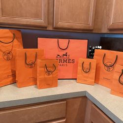 Hermes Gift Bags 