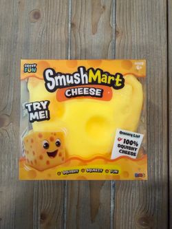 NWT Smush Mart Cheese Squeezy Block