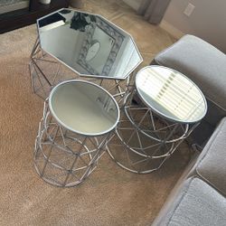 Coffee Table And End Tables 