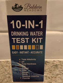 10 IN 1 Drinking Water Test Kit
