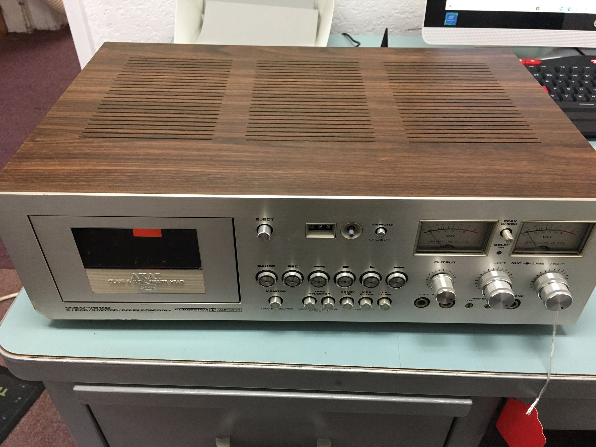 Akai tape recorder GXC-760D tape recorder duplicator pro audio BCP007265