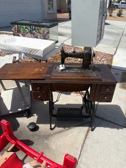 Antique sewing machine