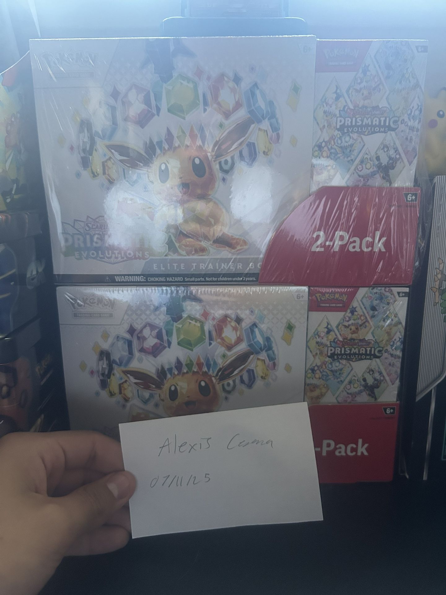 Prismatic Evolutions 2 Pack bundle