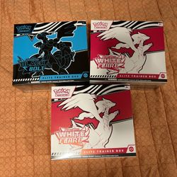 Black Bolt & White Flare ETBs