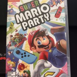 I’m asking$45  for super mario party  for the Nintendo switch concert the original case no deliveries