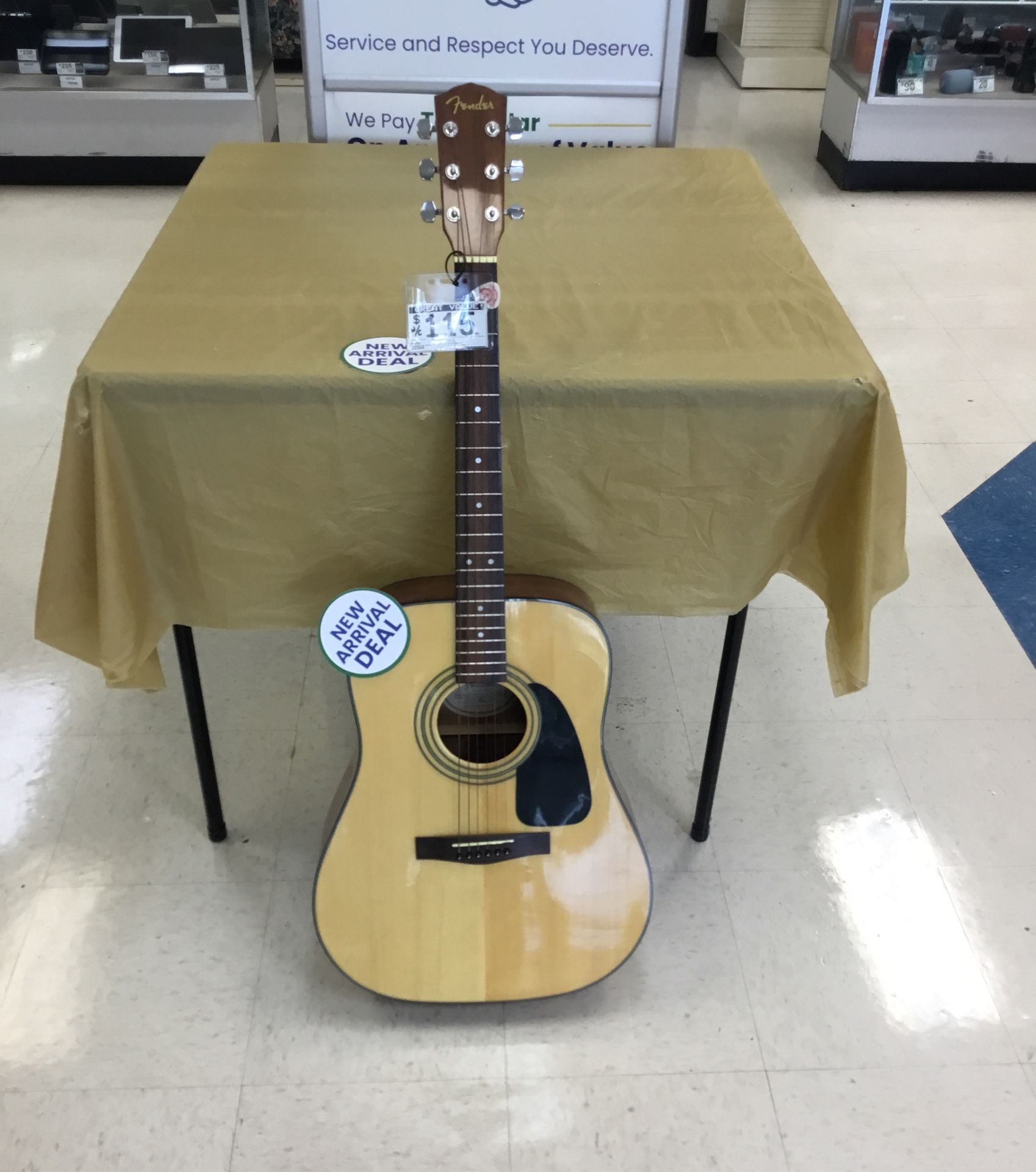 $115. Fender Guitar