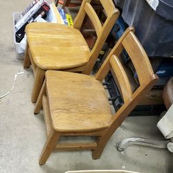Small Kids School Chair $20 Each Or $30 For Both