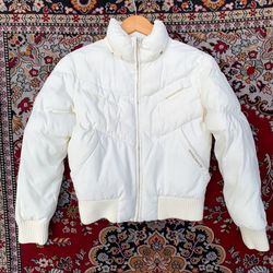 Tommy Jeans White Puffer Jacket 