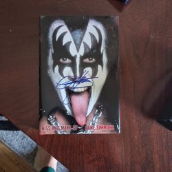 Kiss And MAKE UP AUTOGRAPHED HARD BACK