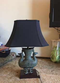 Vintage and artistic lamp