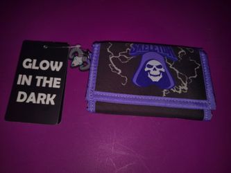 Skeletor Glow in the Dark Trifold Wallet