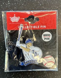 Los Angeles Dodgers Bobblebat Moving Pin