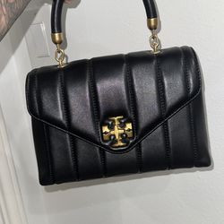 Tory Burch | Bags | Tory Burch Black Ir > Leather Crossbody Bag