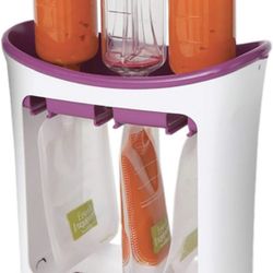 Brand New Infantino Pouch Station With 50 Squeeze Pouches