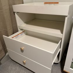 Ikea Changing Table With Large Drawers