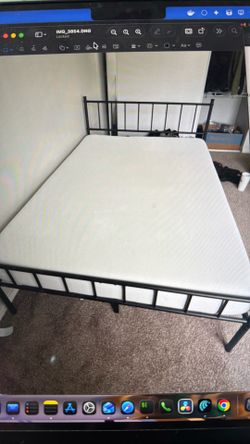 Mattress + Bed Frame for Sale