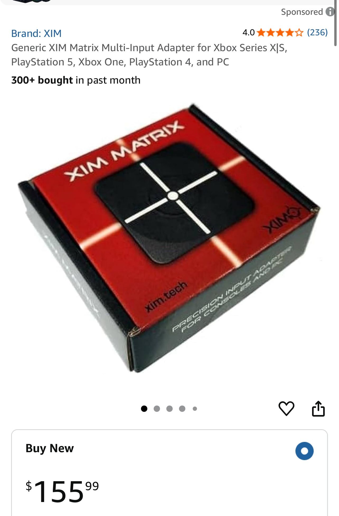 Generic XIM Matrix Multi-Input Adapter
