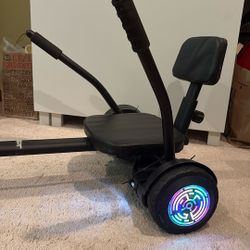Hover Board with Seat attachment Combo