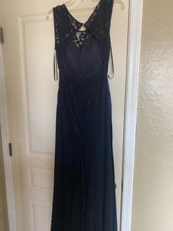 Navy blue dress