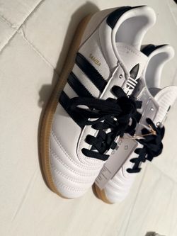 Adidas Samba Sneakers White Black Gum Sole