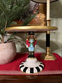 Christmas Nutcracker Cake Stand (Please read FULL description.)