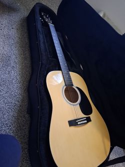 Guitar and case