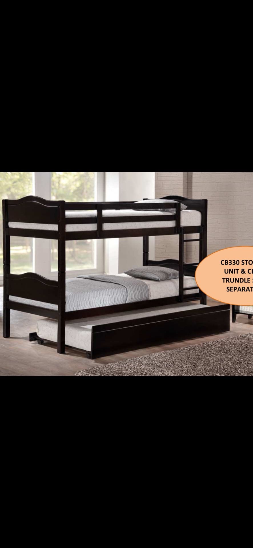 $230 Twin Bunk Bed Not Including Mattres