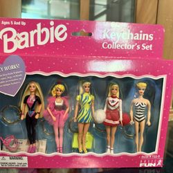 1998 Barbie Keychains Collectors Set