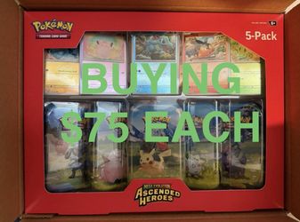 Pokemon BUYING Ascended Heroes costco 5 pack mini tin