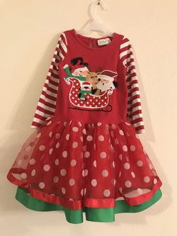 5T Girl Christmas Dress