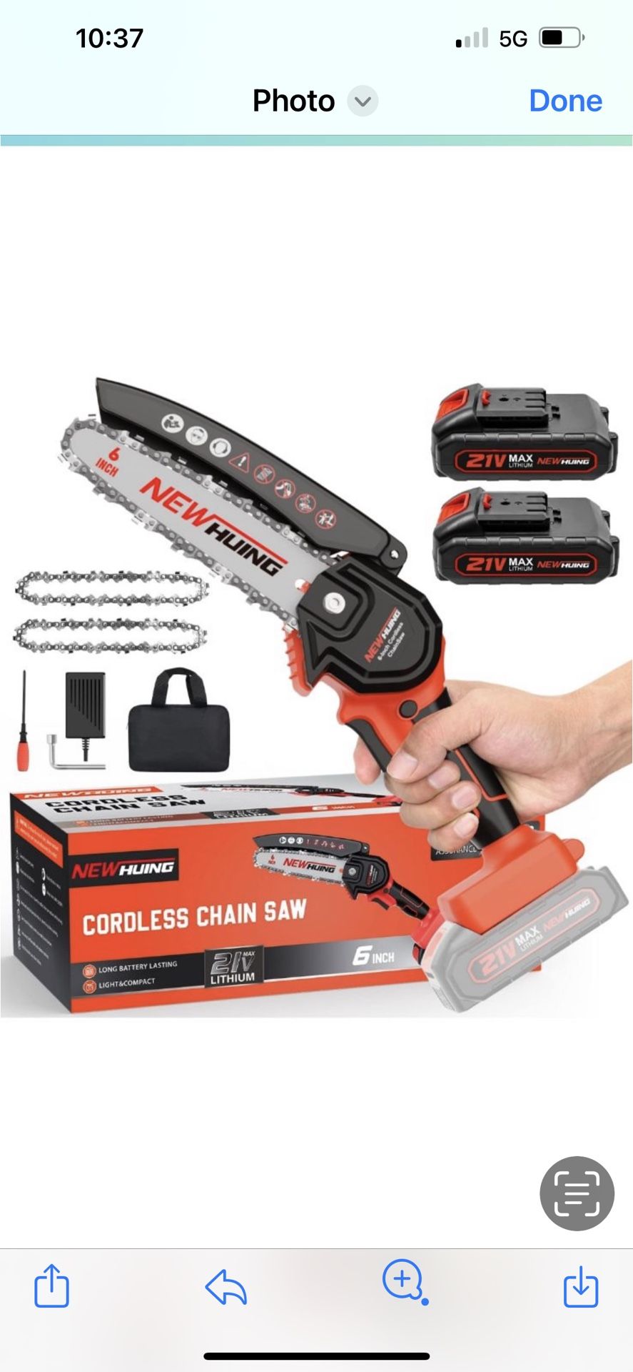 Mini Chain Saw New Nuevas 