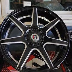 Spec-1 17x7.5 universal 5 lug rims