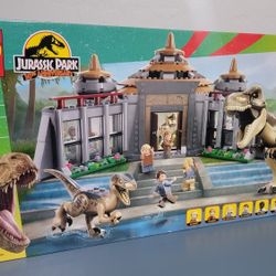 LEGO Jurassic World 76961 Visitor Center T. rex & Raptor Attack