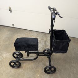 Knee Scooter With Basket 
