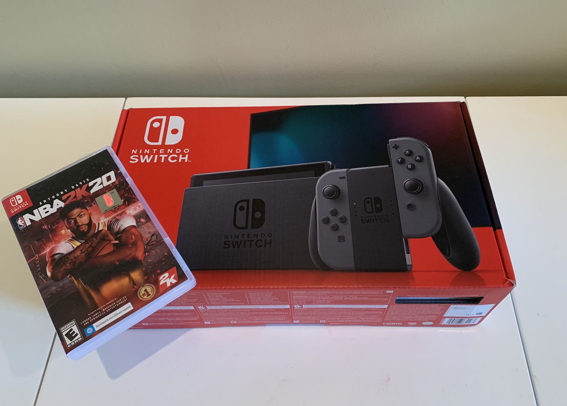 Unopened V2 Nintendo Switch