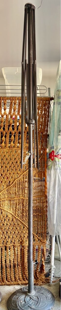 Outdoor Umbrella skeleton and base