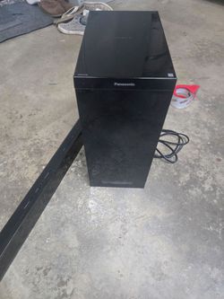 Panasonic sound bar & speaker