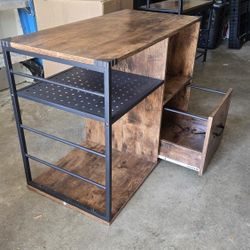 Small Media Stand With Drawer