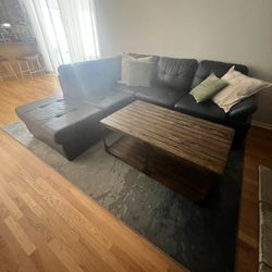 Sleeper Couch, Coffee Table, Area Rug - Can Be Sold Separately 